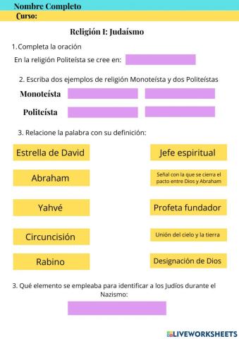 Religión Judaísmo
