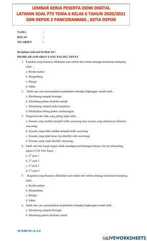 Suwisono sdn depok 2