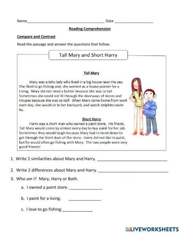 Compare and Contrast