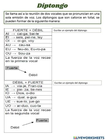 Diptongo