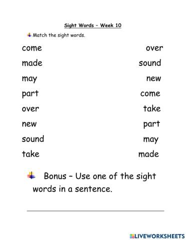 Sight Words