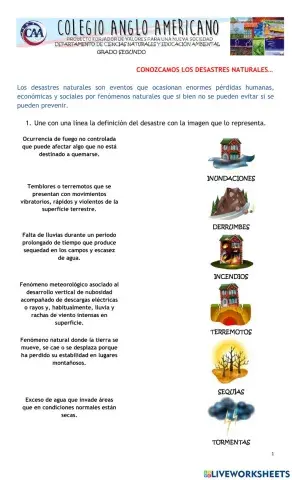 Desastres Naturales