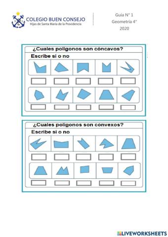 Polígonoa y clasificación