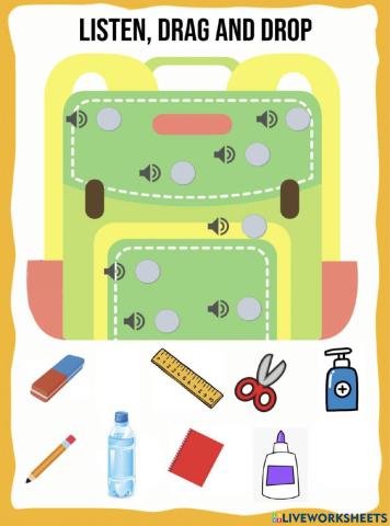 What's in my Schoolbag?