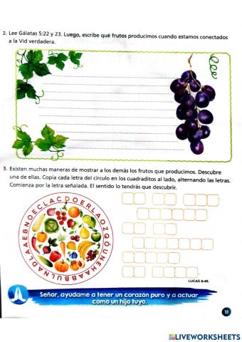 Frutos del espíritu 2