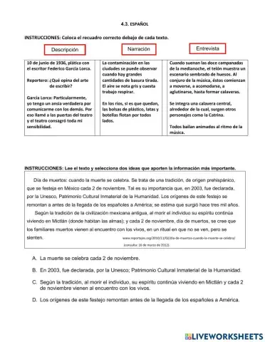 Formas de presentar el reportaje