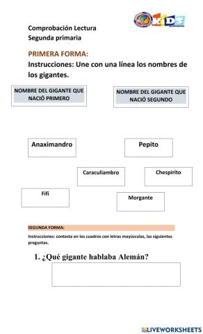 Las travesuras de los gigantes
