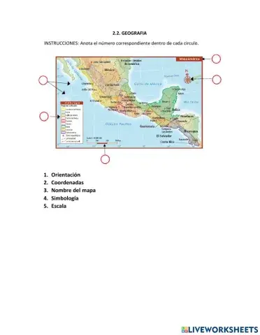 Elementos de un mapa 1