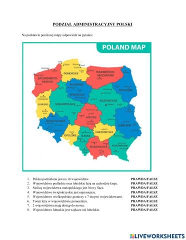 Podział administracyjny Polski