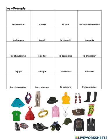 Les vetements matching