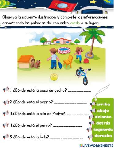 Orientaciones espaciales