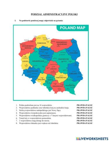 Podział administracyjny Polski