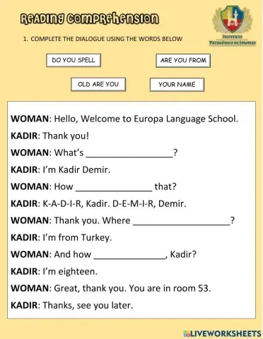 Personal information