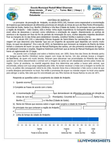 Atividade de História