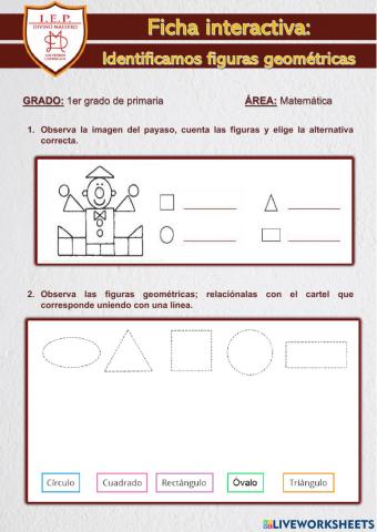 Identificamos figuras geométricas