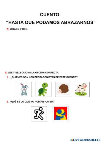 Hasta que podamos abrazarnos