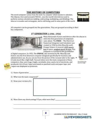 History of Computers