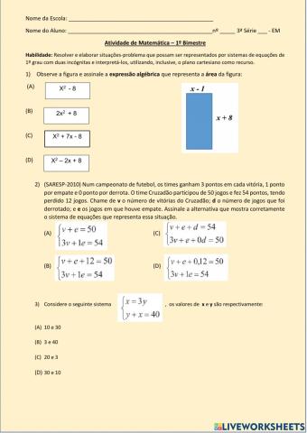 Atividade Revisão-Recuperação