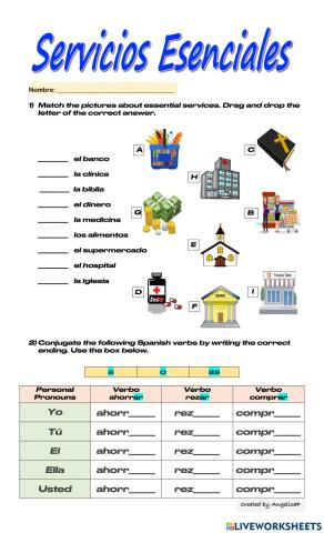 Servicios Esenciales