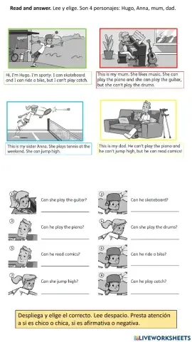 3º can- can-t -read