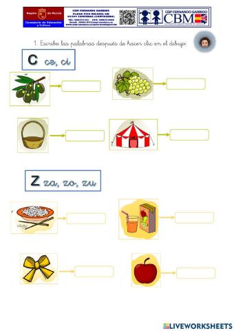 Discriminación Auditiva (C y Z)