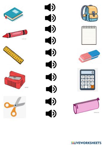 School objects