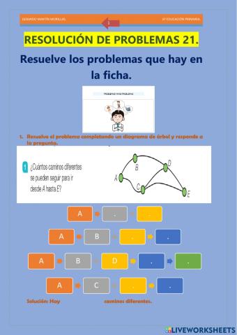 Resolución de problema 21.