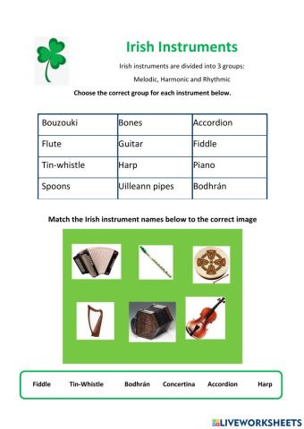 Irish Instruments