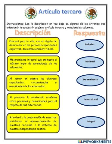 Artículo Tercero Constitucional