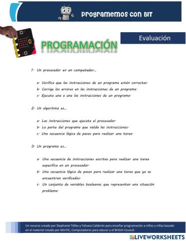 Evaluación Simulador Make code
