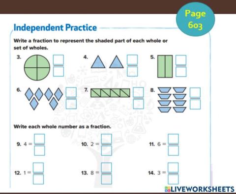 Lesson 7: Fractions as One Whole