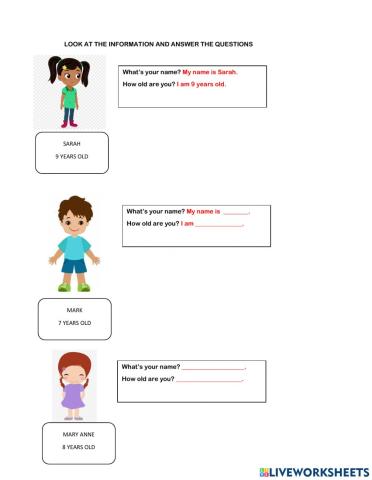 Personal information