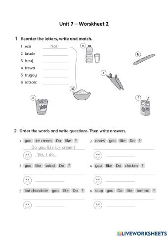 Unit 7 Worksheet 2