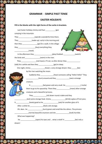 Past simple - affirmative