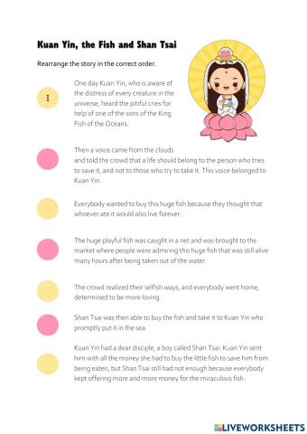 Kuan Yin Worksheet