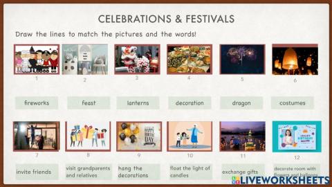 Celebrations and Festivals