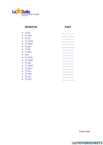 Irregular verbs II