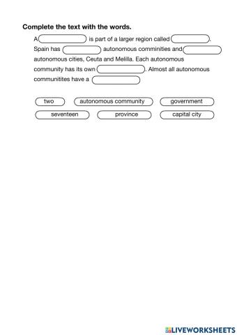 Autonomous community