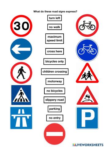 Road signs