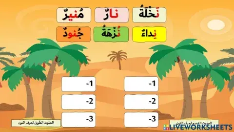 تصنيف الأصوات ن الطويلة والقصيرة