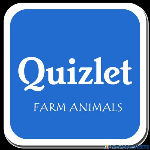 Quizlet farm animals