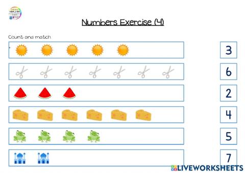 Numbers Exercise (4)
