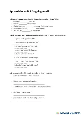 Krajobraz be going to