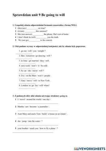 Krajobraz be going to