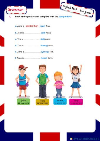 Test unit 2 - C4 - Grammar