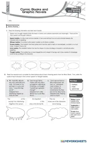 Homework (comics vs. graphic novels)
