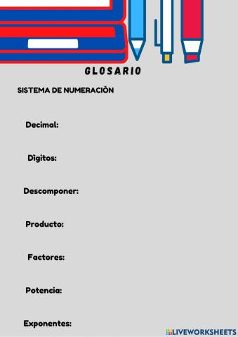Glosario