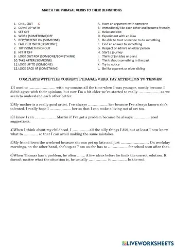 Phrasale Verbs Complete First for schools