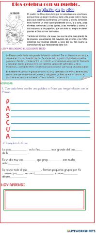 Religión: dios celebra con su pueblo