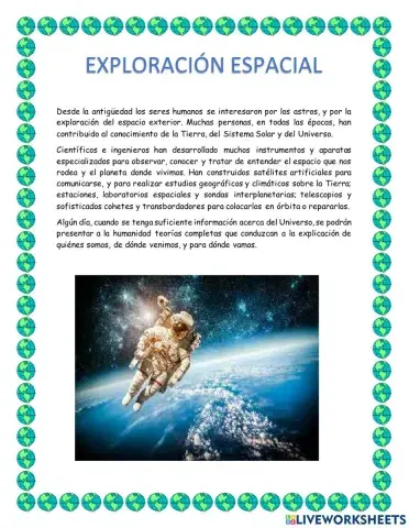 Exploración espacial